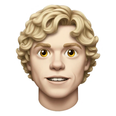 Evan Peters sticker