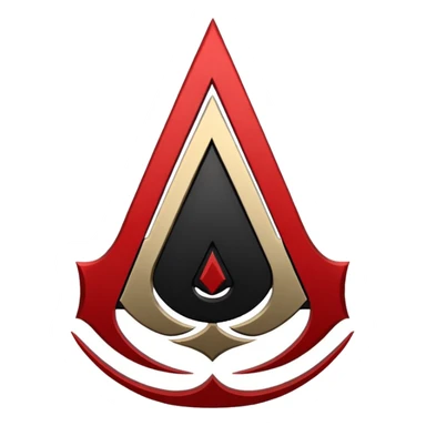 Assassin's creed simbol emoji sticker