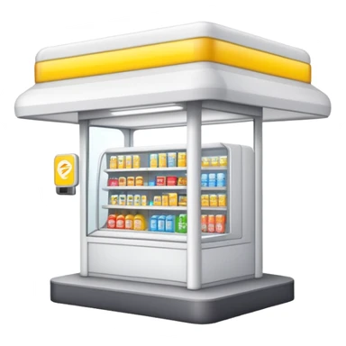 convenience store light  sticker