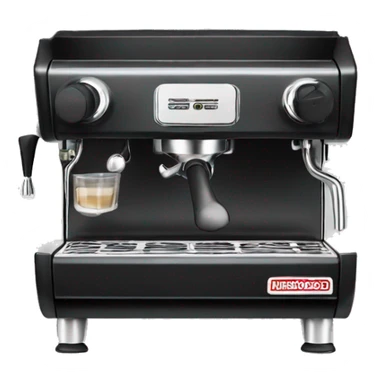 Black la marzocco linea mini sticker
