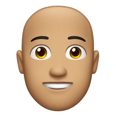 eyebrow raise with palm facing front  sticker