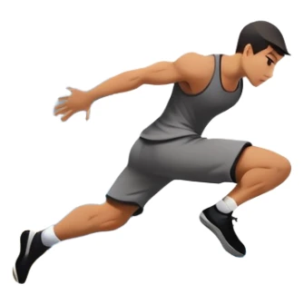 A person performing a parkour move, leaping between buildings or scaling a wall with agility and precision. The scene captures dynamic motion, showcasing strength, flexibility, and the thrill of urban acrobatics against an urban cityscape backdrop. sticker