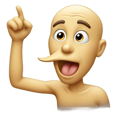 Emoji whispering sticker