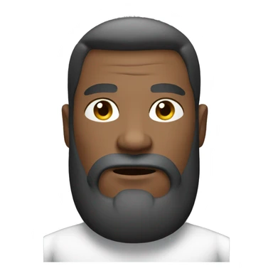 white bold full frontal man lean muscles sticker