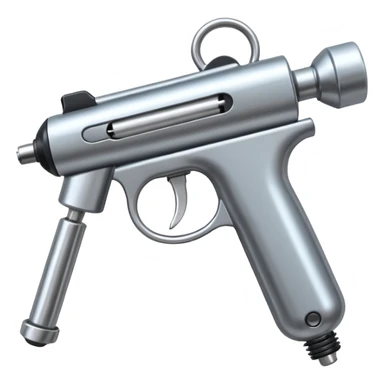 Tattoo gun and needle sticker