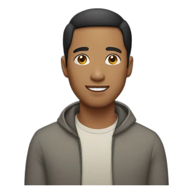 filipino man and black man sticker