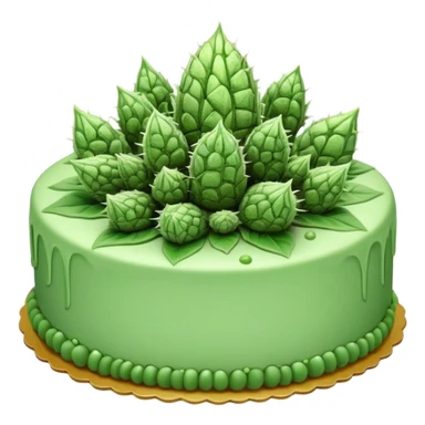 Los Angeles Kush cake sticker