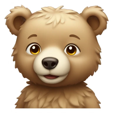 Lovely little bear sticker