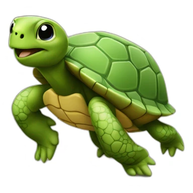Tortue qui danse sticker