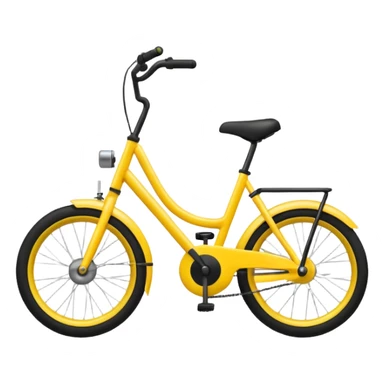 Emoji on a se bike wheeling sticker
