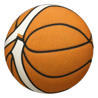 Ballon de basket sticker