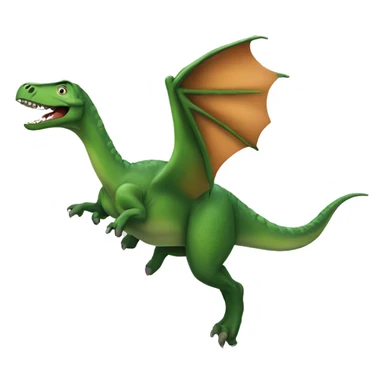 Flying dinosaur  sticker