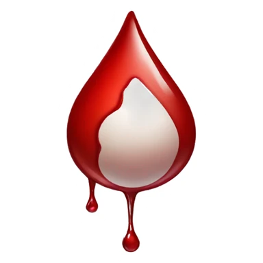 blood drop  sticker