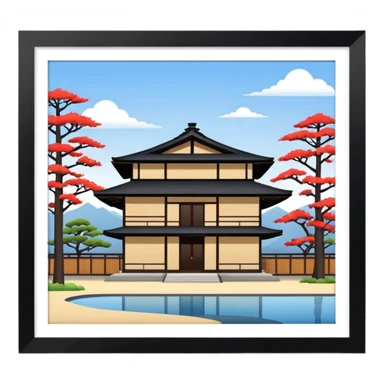 japan house moder sticker