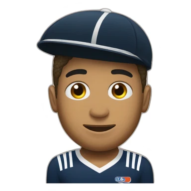 mbappé with a kippa sticker