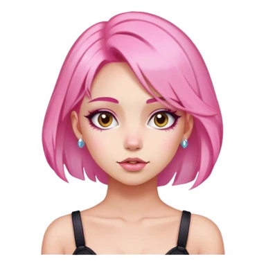 Emojis girlies pink and coquette  sticker