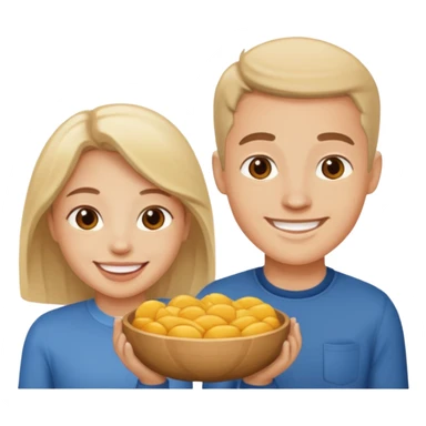 i want two person nicke eatche athore sticker