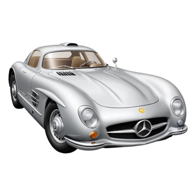 mercedes 300 slr sticker