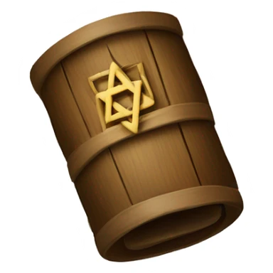 Jewish torah rouleau  sticker