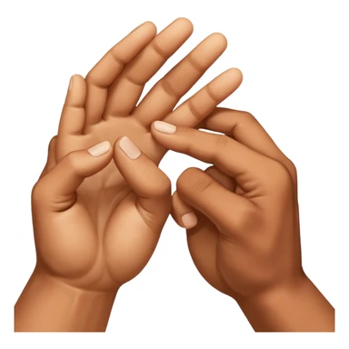 two hands reaching for each other (as in the picture of the creation of Adam) sticker