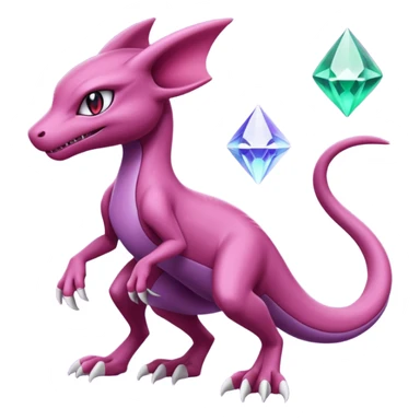 Genesect-Salazzle-Sableye-Mewtwo-Mew-fusion sticker