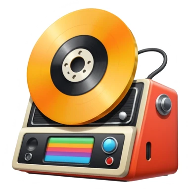 mac os icon physical film 60s recording sticker