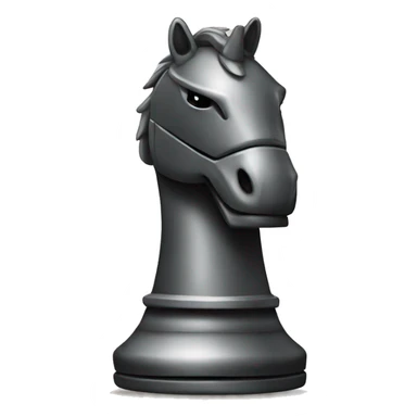 Chess knight sticker