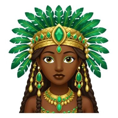 ancient jungle queen sticker