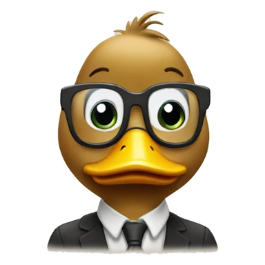 smart duck tutor sticker