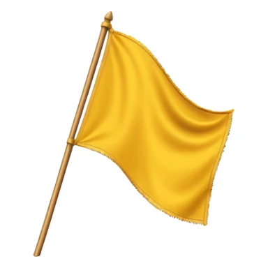 Create a yellow flag  sticker