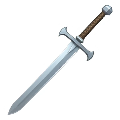 Neither sword in Minecraft  sticker