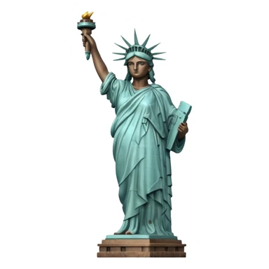 statue of liberty sticker