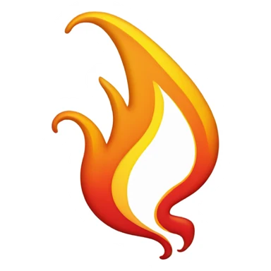 Create an inferno emoji sticker