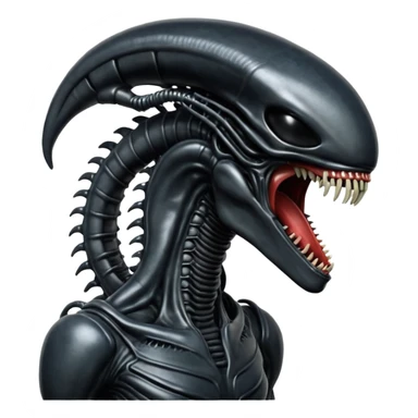 xenomorph from movie alien sticker