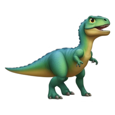small-footed dinosaur sticker