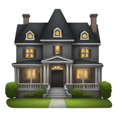 Big dark ref mansion  sticker