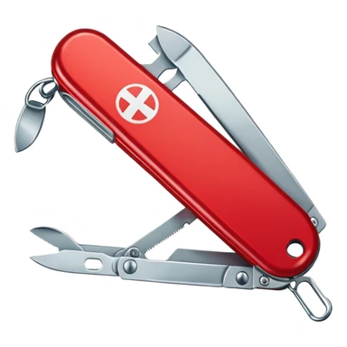 swiss army knife sticker