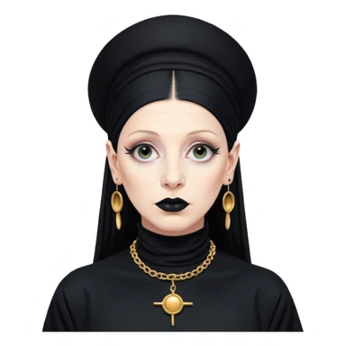 Lene Lovich as seen on the cover of the album Stateless sticker