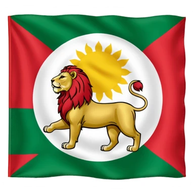 irans flag before revolution 1979 sticker