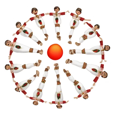 Bulgarian horo sticker