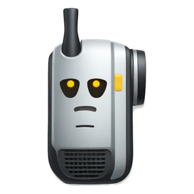 Walkie talkie sticker