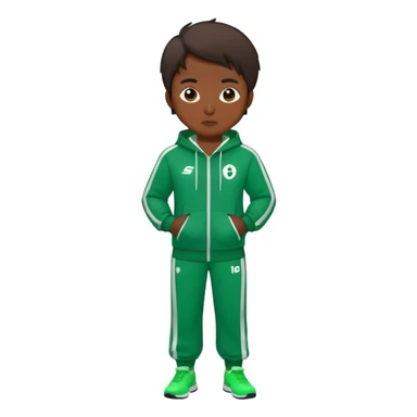 seong gi hun from squid game sticker