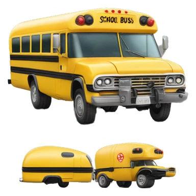 First order jet trooper’s 1972 dodge school bus  sticker
