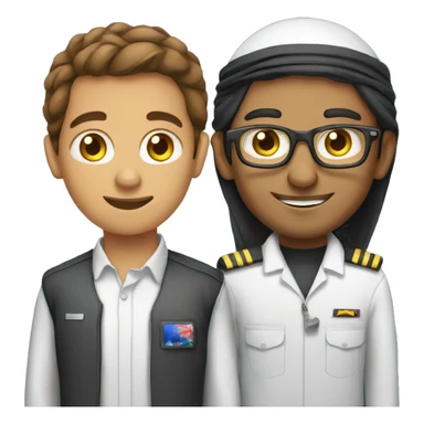 Indian tech support with Muslim pilot sticker