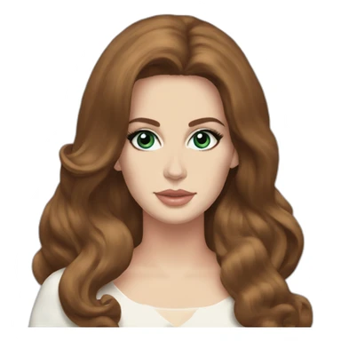 Lana del rey nfr era sticker