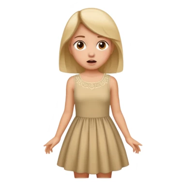 Girl farting sticker