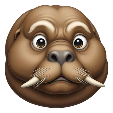 Sherlock homes as a walrus  sticker