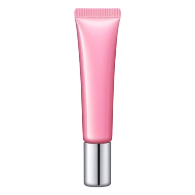 Light pink lip gloss tube  sticker