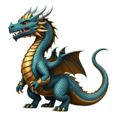 Dragón vikingo sticker