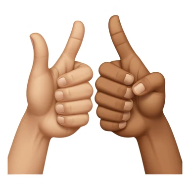 👍 and 👎 combined together sticker